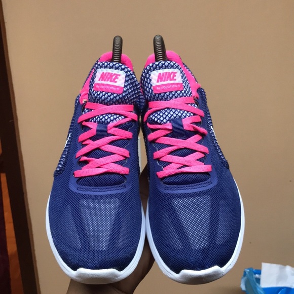 Nike Revolution 3 Womens Athletic Sneakers “Purple/Pink/White” - Picture 8 of 13